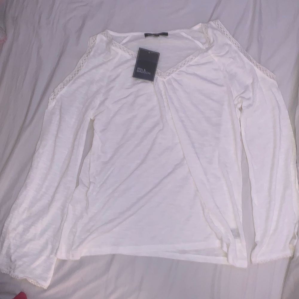 White long sleeve blouse